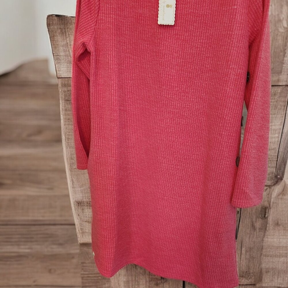 The Courtney Dress By Simply Southern - Pink Medium - Picture 6 of 11